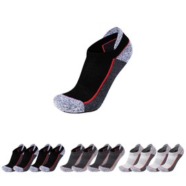 Work Socks Men and Women - 6 Pairs Pack - Size from 35 to 50. Ankle High Socks Calf High Socks and Knee Socks 53% Cotton Reinforced and Breathable Work/Work Socks, JOB 03