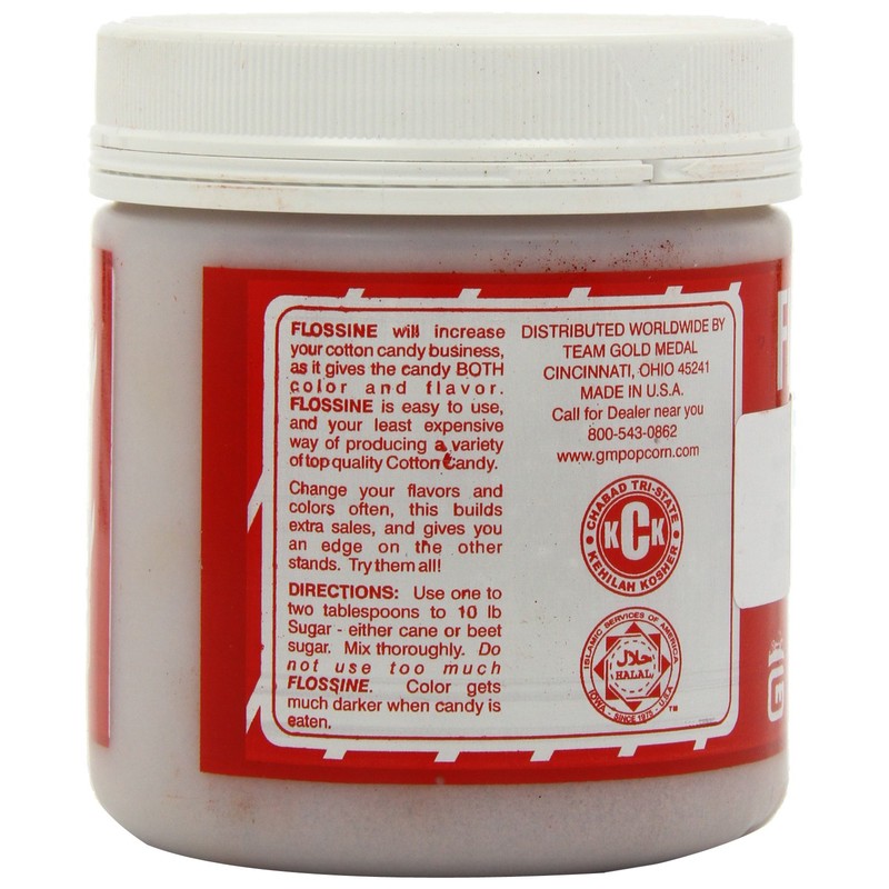 Gold Medal Flossine Can, Vanilla Pink