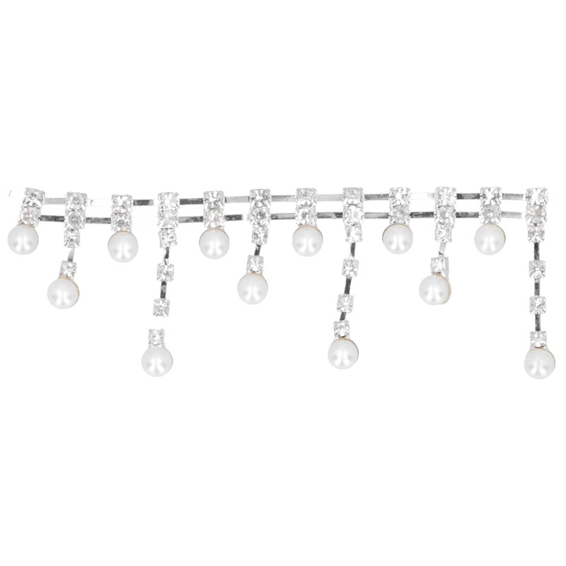 4Pcs Crystal Claw Chain Trimming Fringe Simulation Diamond Chain for