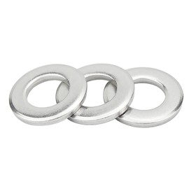 Junter M3 200pcs A2 Stainless Steel Normal Flat Washer DIN125