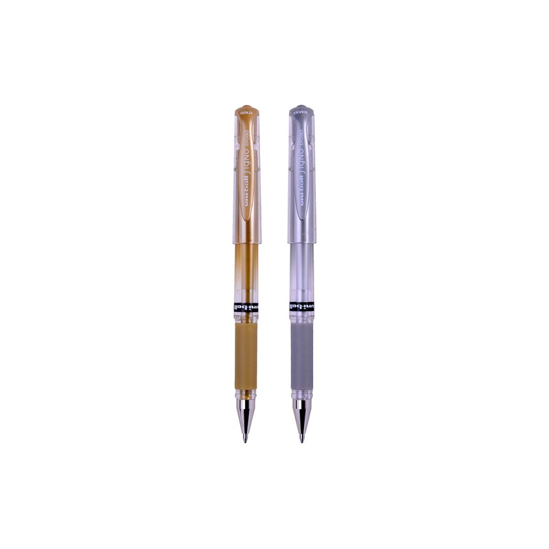 uni-ball UM-153 Signo Broad - Color: Gold Silver