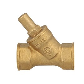 Brass Check Valve Angled Seat 1/2 Inch