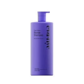 EVA·NYC- Champú para cabello rubio Tone It Down de EVANYC, 1 l, morado, para eliminar los tonos cobrizos y amarillentos, vegano