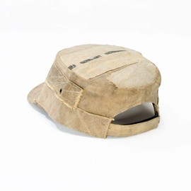 Real Deal Brazil Cuba Libre Recycled Tarp Hat, Medium (22 in.), Handcrafted in Brazil