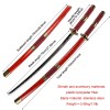 Stock Anime Swords Katana Not Sharp Equipped with Sword HolderColor: