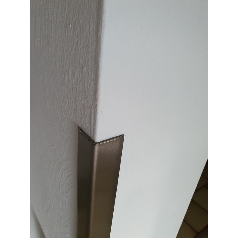 K240 Edge Protection Stainless Steel Length: 150 cm 90 Degree