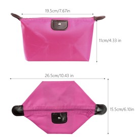 Kosmetiktasche Klein Set,6 Stück Reise Kosmetiktasche Klein, Wasserdicht Schminktasche Tragbare Makeup Tasche mit Reißverschluss,Kosmetischer Organizer Kosmetikbeutel für Damen und Mädchen (6 Farben)