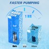 FLUENTPOWER 1HP Sump Pump 4000GPH Stainless Steel Submersible Pump, Auto/Manual