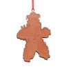 Christmas Tree Decorations Gingerbread Polyresin Hanging Ornament (Gingerbread Man 6014)