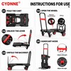 330LB Folding Hand Truck, Convertible Dolly Cart with Canvas Bag