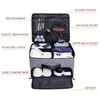 MAQTOIZ Golf Trunk Organizer 2 Layer, Car with Ventilated Compartment