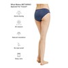 ZSOSBA METARINO 2 Pack Women's Athletic Underwear Panties Soft Merino