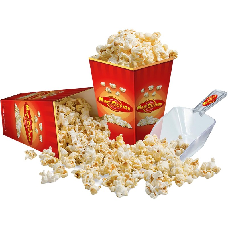 Popcorn Mega Bucket Bundle - Sweet Popcorn 600g - 12