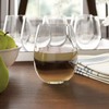 Stemless Wine Glass, Red & White 15oz Stemless Wine Glass