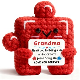 Grandma Gifts - Handmade Puzzle Plaque, Grandma Birthday Gifts from Grandchildren, Mother‘s Day Gift for Nana Granny Nanny.