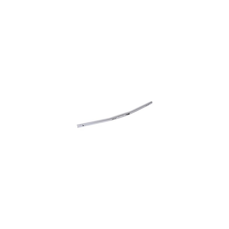 ERGOTEC Flat Bar 25.4 mm Silver Level 5