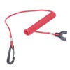 Qiilu Emergency Stop Switch for Boat Engines Safety Lead Emergency