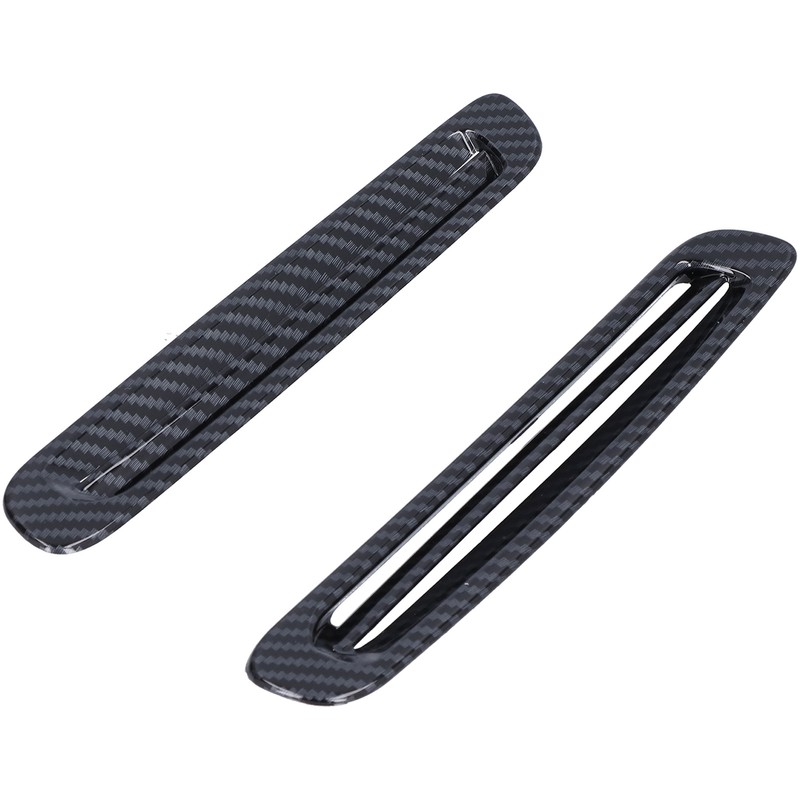 Front Upper Air Vent Trim Carbon Fiber Style Decor Replacement