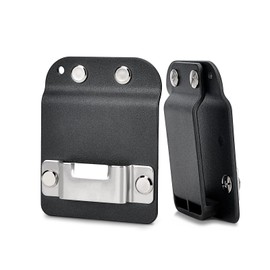 Healvaluefit TapeCatcher-Tape Measure Holder for Belt, Low-Profile Tape Measure Belt Clip Fits up to 2" Tool Belt, Measuring Tape Holder, Accessories for Electrician, Carpenter, Plumber