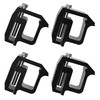 iFJF Mounting Clamps Truck Caps Camper Shell Clamps Replacement for