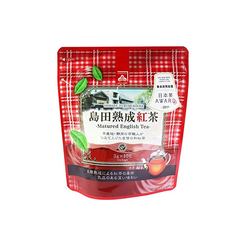 [Shizuoka Tea] Shimada Aged Tea Bag 10 P -Japanese Tea