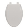 Toilet Seats Elongated,19" Extra Long Toilet Seat,Built-In Potty Training Seat
