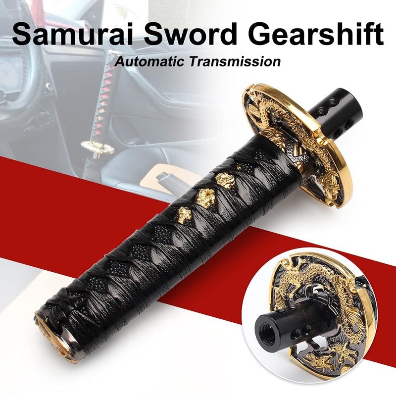 GSTP Katana Shift Knob Samurai Sword Universal for Automatic Cars