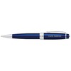 THINGS REMEMBERED Engraved Cross Bailey Blue Lacquer & Chrome Ballpoint