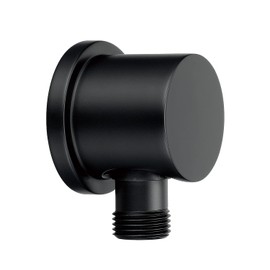 DANZE D469058BS Round Supply Elbow Satin Black