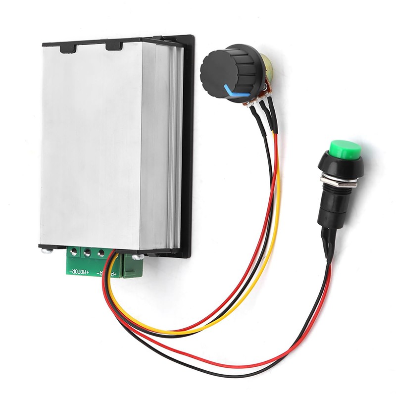 CYTGOUPER DC 6-60v 30A Motor Speed Controller,Stepless PMW Speed Regulator,DC