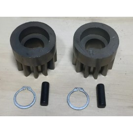 John Deere Brinly Hardy Leaf Lawn Sweeper Wheel Drive Pinion Kit OEM GEARS/PINS/WAS