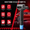 FAERSI Set of 6 Ignition Coils Pack Compatible with Acura