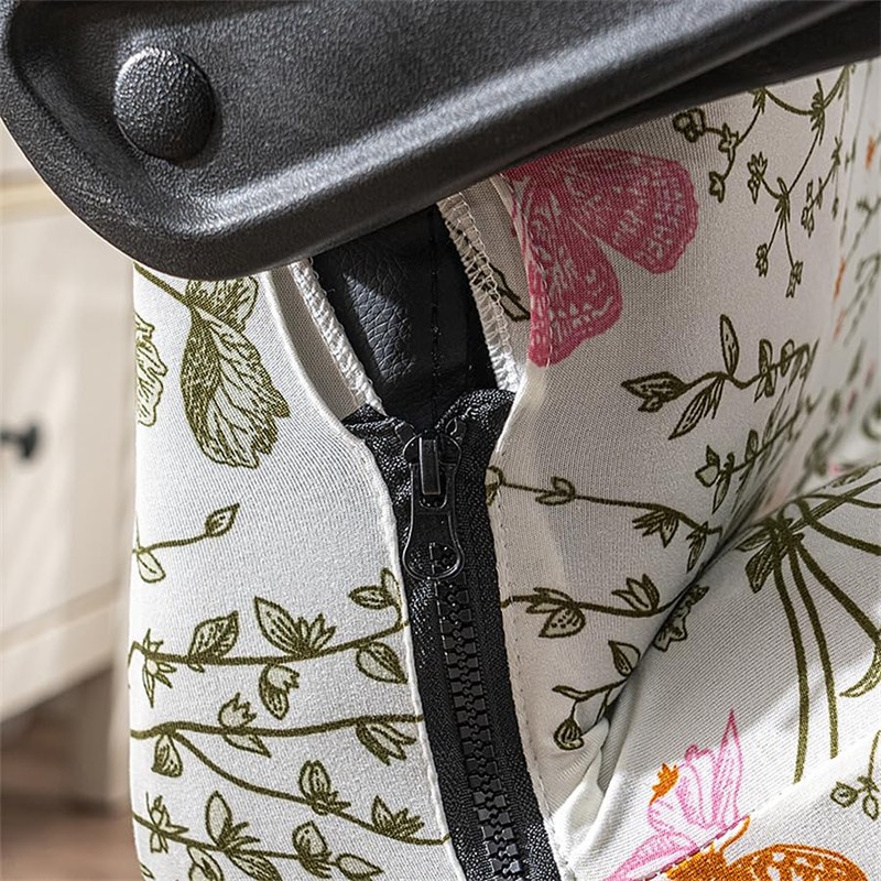 BSYMDH - Funda elástica para silla de computadora, con cierre,