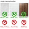 OHIYO Folding Wall Hooks 2PCS Foldable Hooks Bearing Load 33lb/15kg