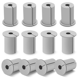 Solaradgy Cable Grommet Routing Kit, Wall Grommets for Cables 1 Inch Rubber Grommet Cable Routing Kit Gray Wall Grommet for Starlink Cable Routing Kit for Wall Cable Pass Through Grommet (6)
