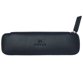 Cross Black Leather Double Pen Pouch