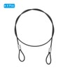 PATIKIL 4pcs 0.5M Safety Cable Lock Stainless Steel Security Wire