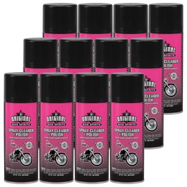 Original Bike Spirits Spray Cleaner and Polish - 14 oz (Case of 12) - 1039615 - Can to Make Any Vehicle Shine, Cleans, Polishes and Protects