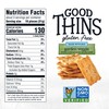 Good Thins Garden Veggie Rice Snacks Gluten Free Crackers, 3.5