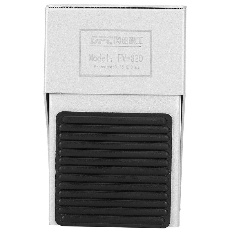 G1/4 Pneumatic Foot Pedal Switch Valve,3 Way 2 Position Air