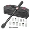UYECOVE 14Pcs 1/2-Inch Drive Click Torque Wrench Set 10-170 ft.lb/13.6-230.5