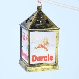 Mulberry Studios Starlight Lantern Christmas Tree Hanger Names A-G Darcie