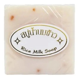 Jabón Arroz Colágeno Y Leche Tailandés Humectante Antiedad                                                                                            