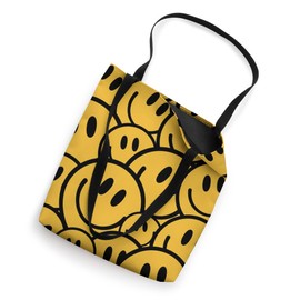 Yellow Smile Happy Faces Tote Bag