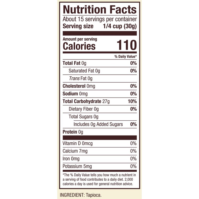 Bob's Red Mill Tapioca Flour, 16oz (Pack of 1) -