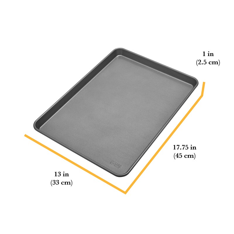 Chicago Metallic 59813 Commercial II Non-Stick Jelly Roll Pan. Perfect