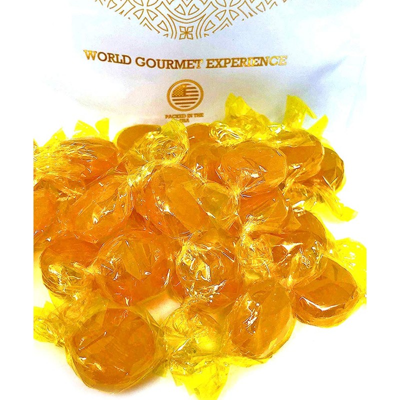 SweetGourmet Butterscotch Buttons | Arcor Premium Bulk Wrapped Hard Candy
