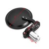 Universal CNC Motorcycle Foldable 7/8" Handle Bar End Mirrors Rearview