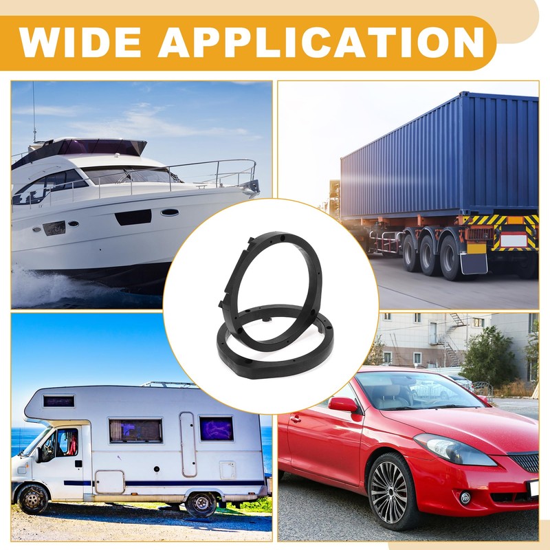 Partuto Lautsprecher-Abstandshalter Ring Hochtöner Lautsprecher-Adapter Auto für Honda Odyssey 2009-2021