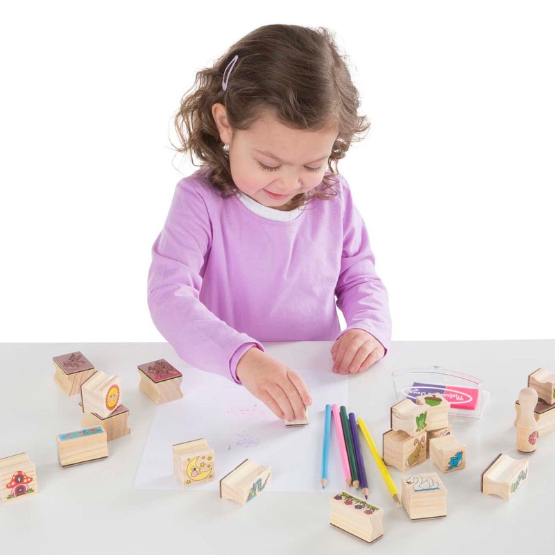 Melissa & Doug Stamp-a-Scene-Fairy Garden | Arts & Crafts |